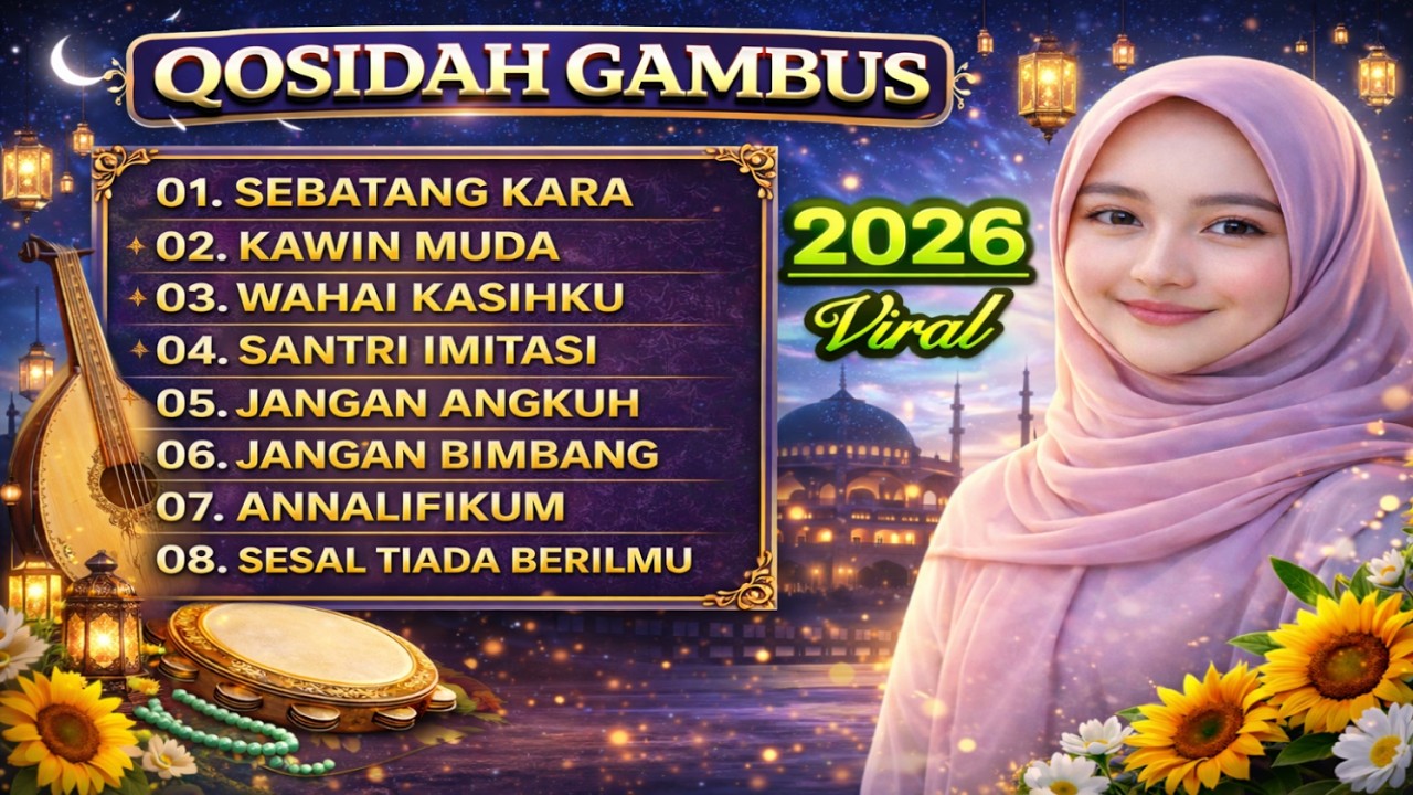 FULL ALBUM! QASIDAH TERMAHAL 2026 - PENGGETAR JIWA MENYAMBUT RAMADHAN 🌙
