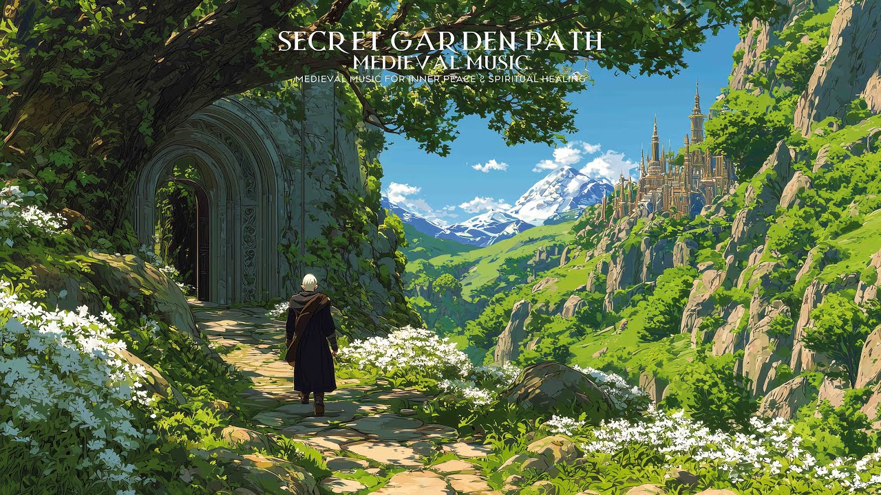 Secret Garden Path | Medieval Music for Inner Peace & Spiritual Healing