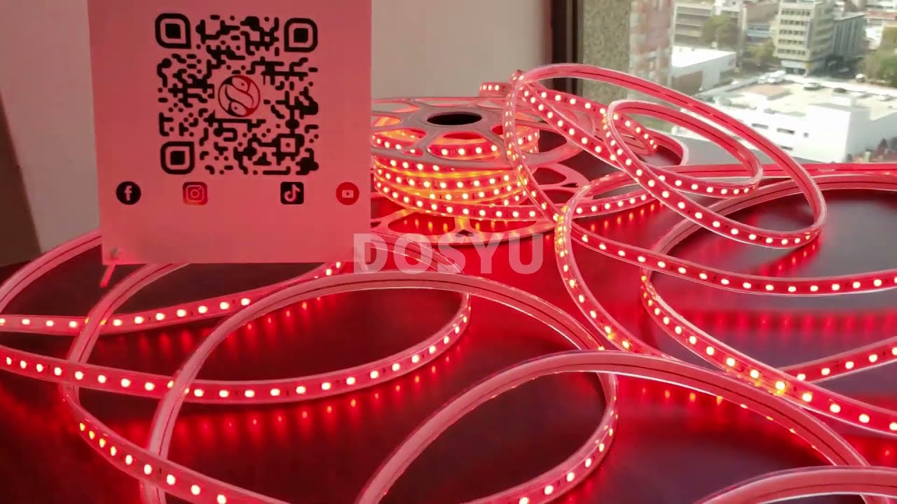 &iexcl;MANGUERA DE LUZ LED RGB IMPERMEABLE DE DOSYU REVIEW! 2