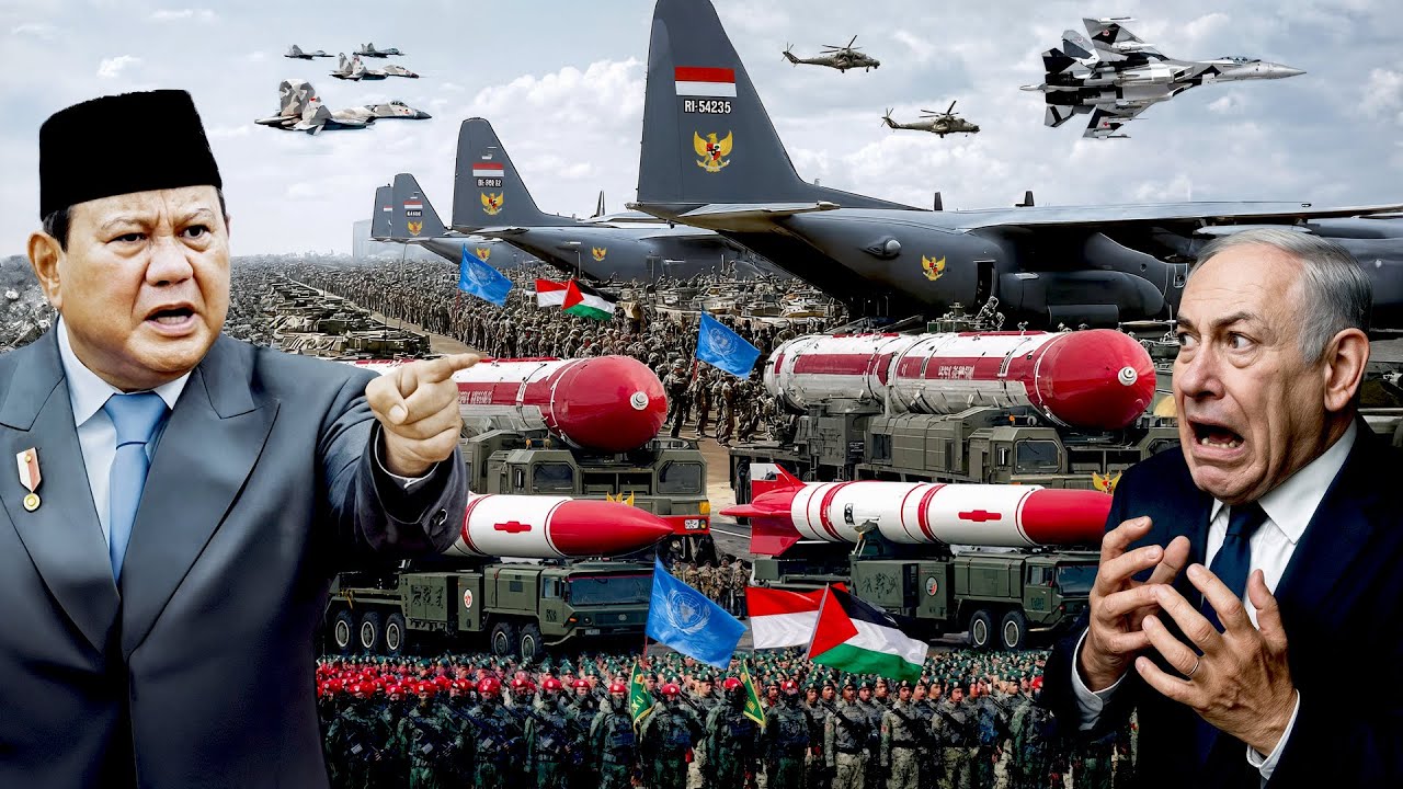 Prabowo Kecam Netanyahu! Indonesia Kirim Puluhan Ribu Pasukan Jaga Gaza, IDF Dipaksa Mundur