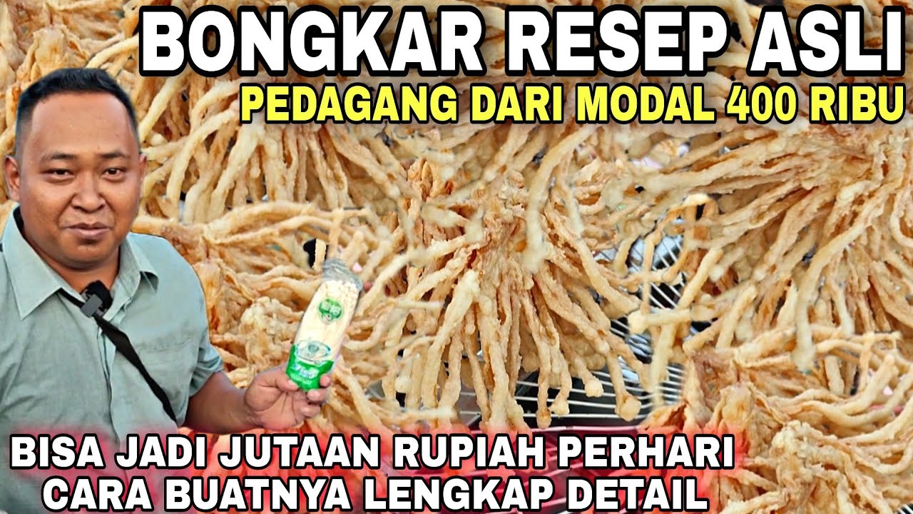 BONGKAR RESEP ASLI PEDAGANG || MODAL 400 Ribu BISA JADI JUTAAN PERHARI JUALAN Ini MENJANJIKAN 2025