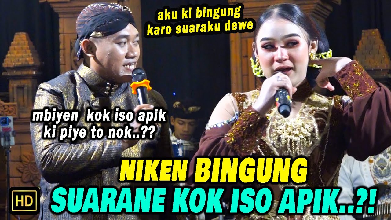 SUARA EMAS NIKEN SALINDRY ❗❗ Niken dibuat bingung dengan suaranya sendiri 😂