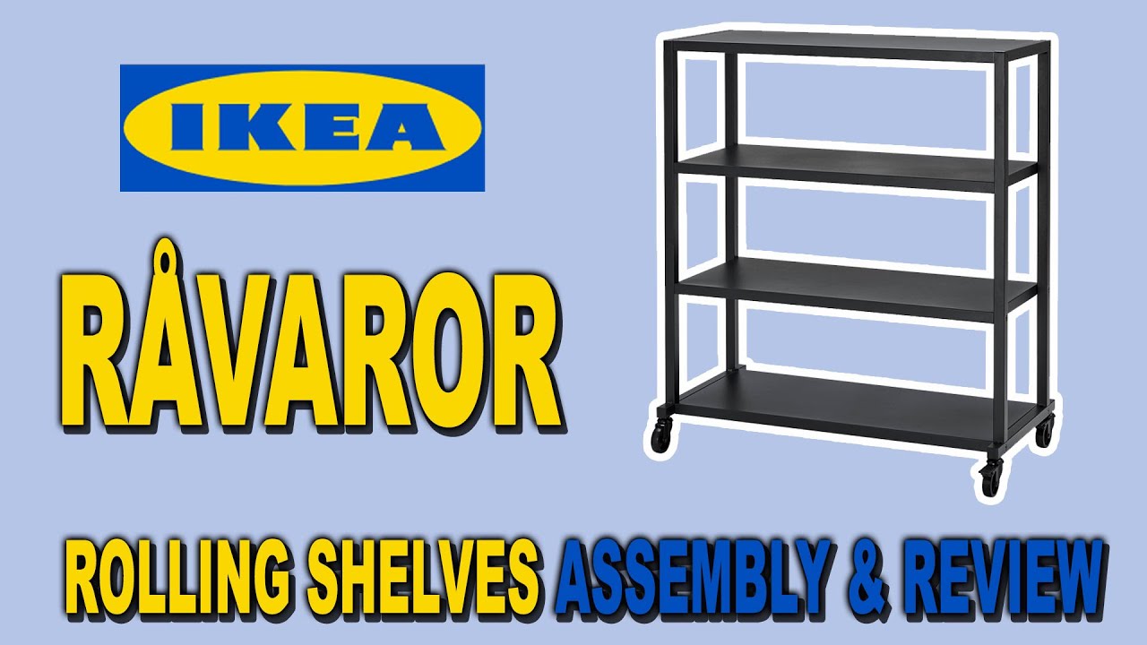 IKEA Råvaror storage on wheel - Assembly and Review | Clueless Dad