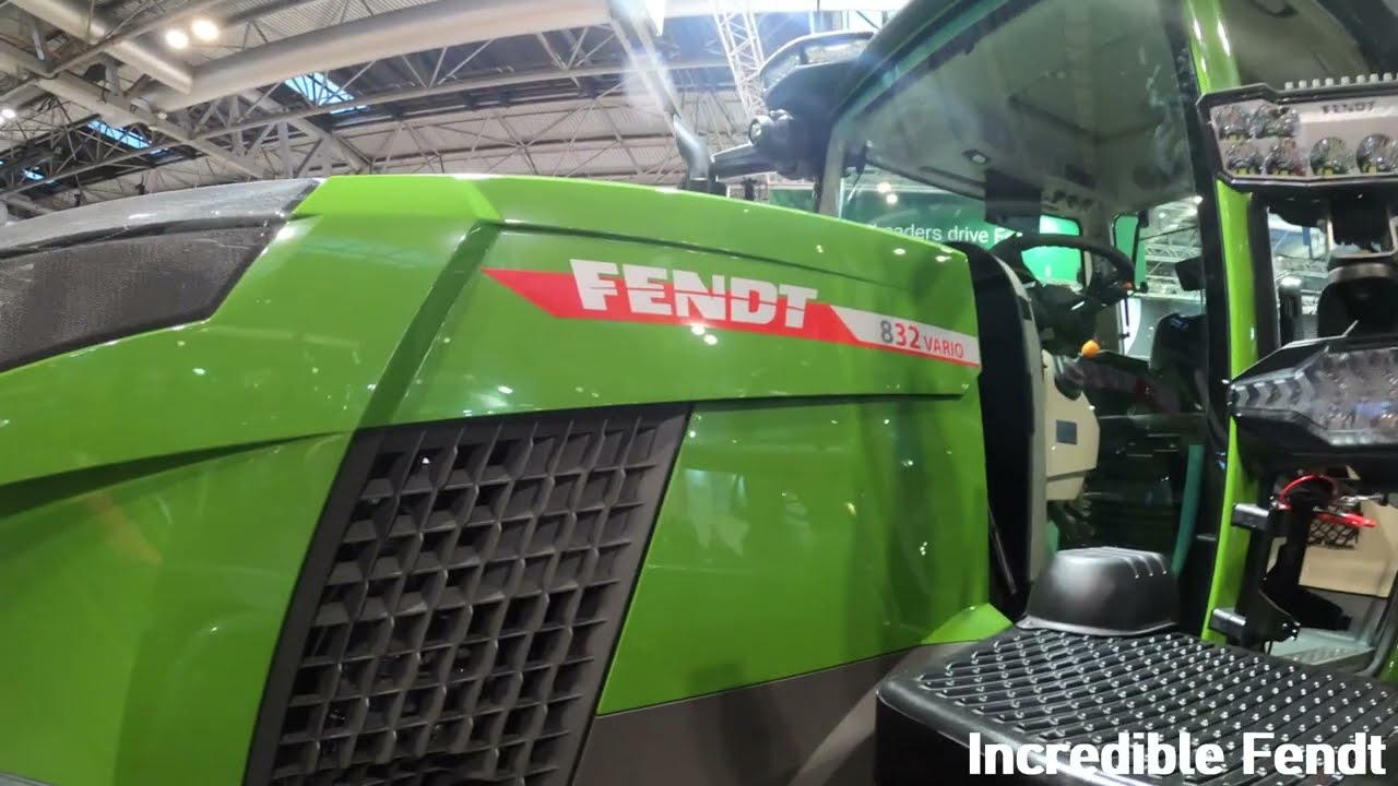 NEW 2026 Fendt 832 Gen 5 Vario Profi Plus 8.0 Litre 6-Cyl Tractor (320 / 343 HP) LAMMA Show 2026
