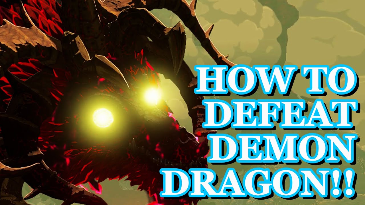 TOTK - Defeating The Demon Dragon!!