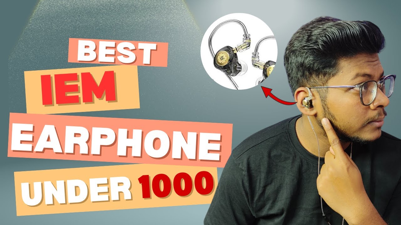 Best IEM earphone under 1000😮😮 !!ft - Concept Kart KZ EDX Pro IEM Earphone!!