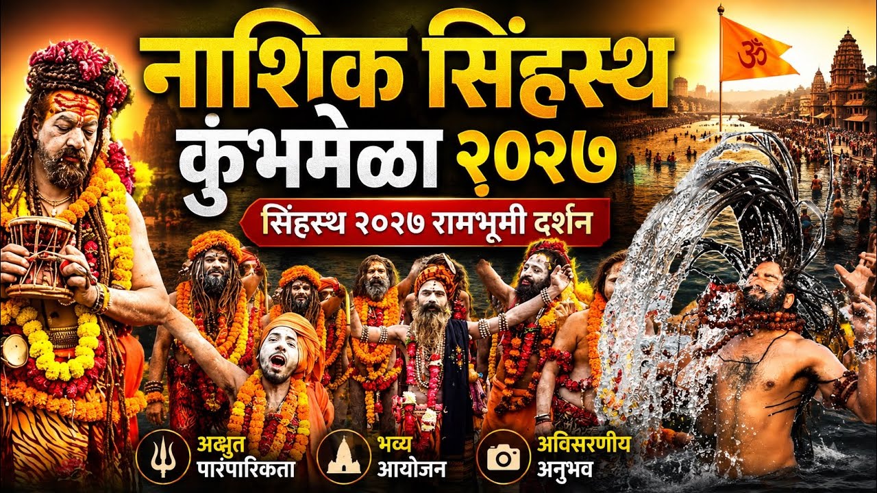 नाशिक सिंहस्थ कुंभमेळा 2027 अपडेट | शाही स्नान, मंदिर दर्शन आणि संपूर्ण मार्गदर्शक