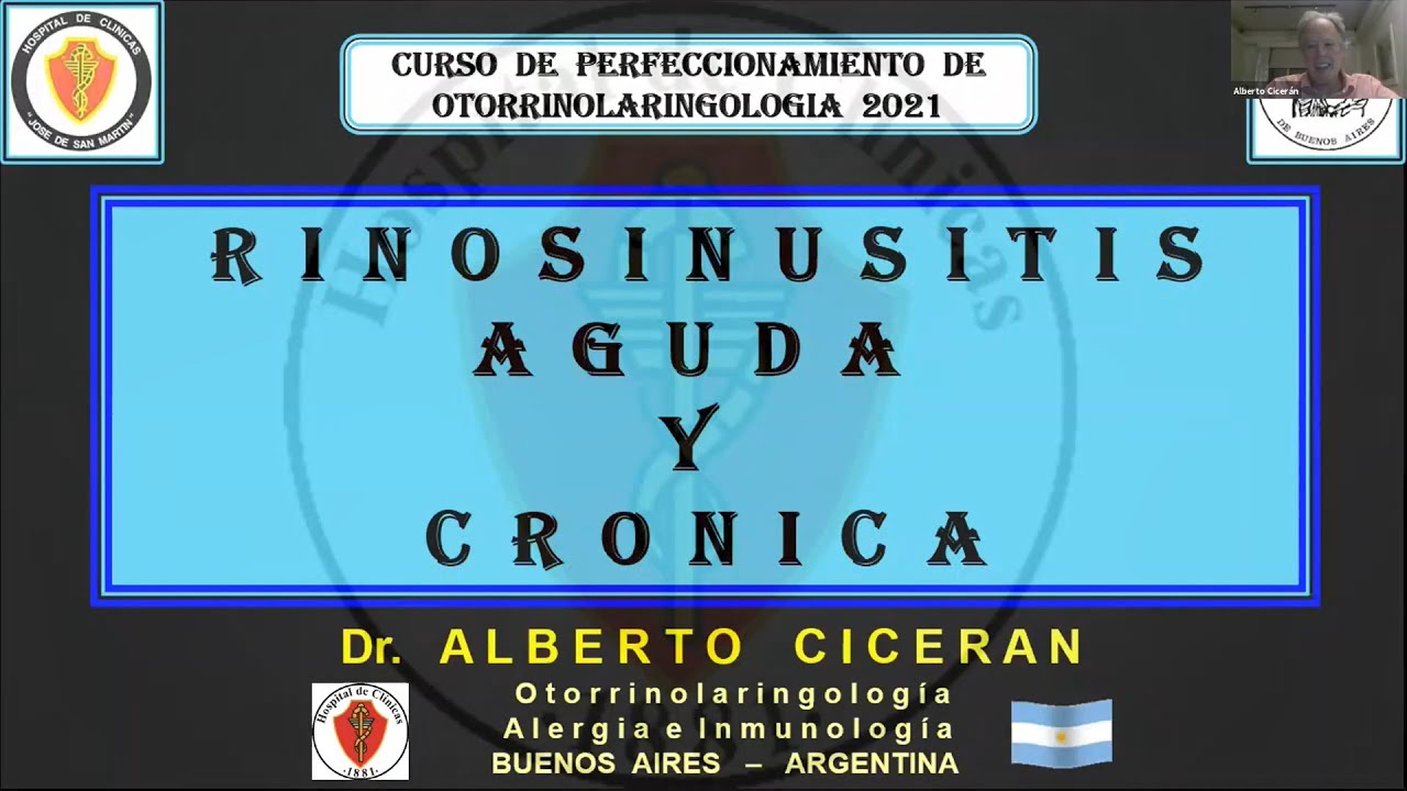 05/05/2021 Sinusitis aguda y crónica.