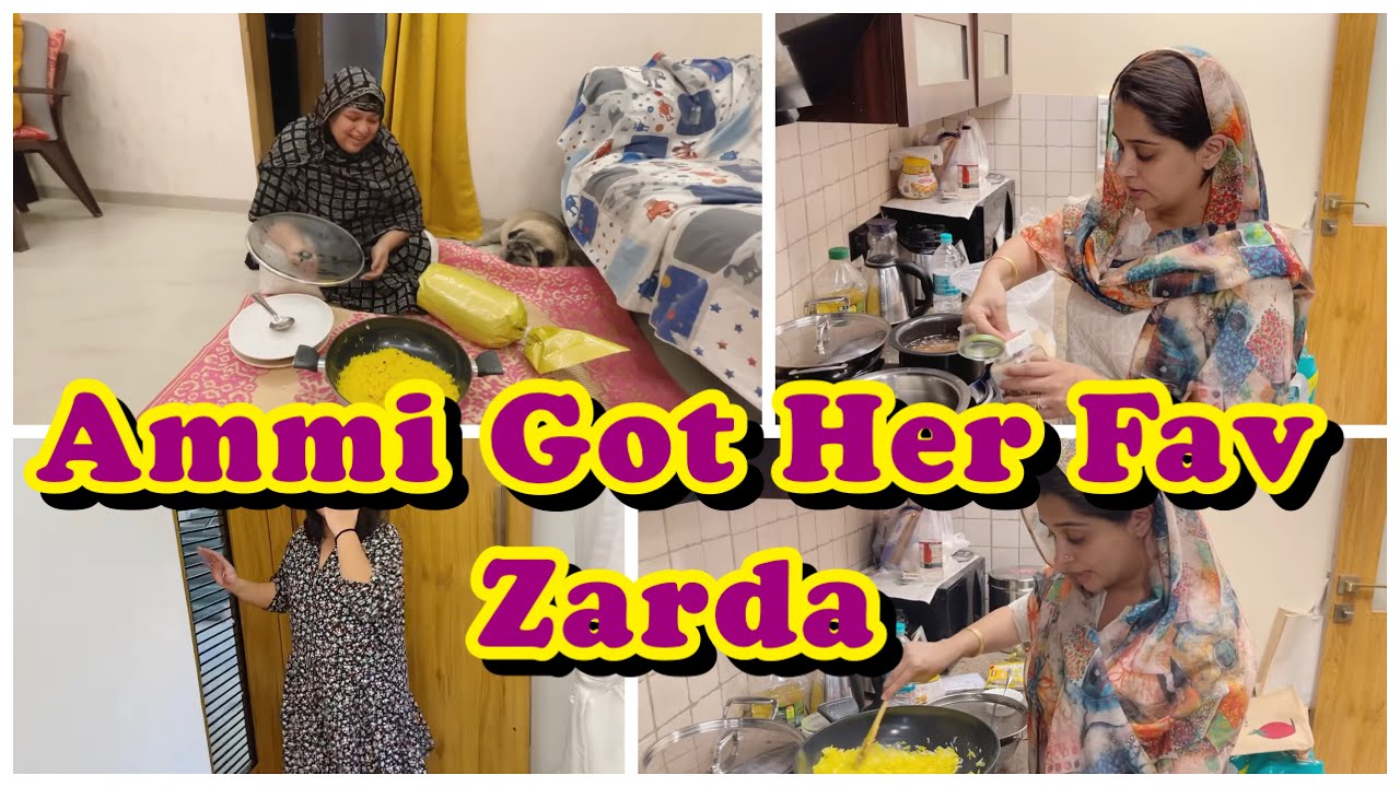 My Recipe for Zarda( Meethe Chawal) | Ammi ne kaha nahi par mujhe pata lag gaya ❤️| Allhamduillah