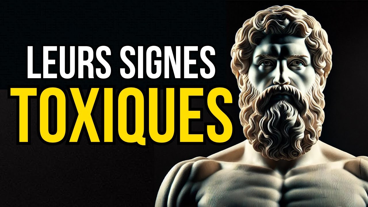 Les PERSONNES MÉCHANTES font ces CHOSES | SIGNES d'Alerte | Stoïcisme