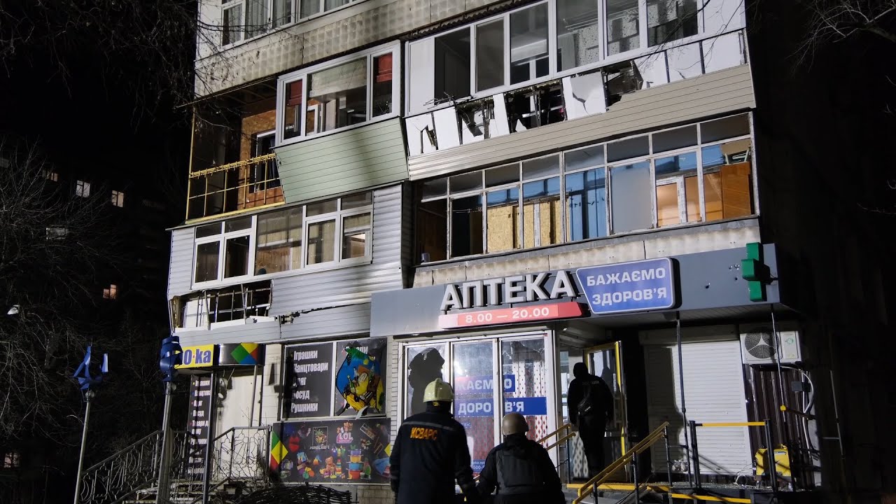 The response to the consequences of the evening Russian drone attack is ongoing in Zaporizhzhia