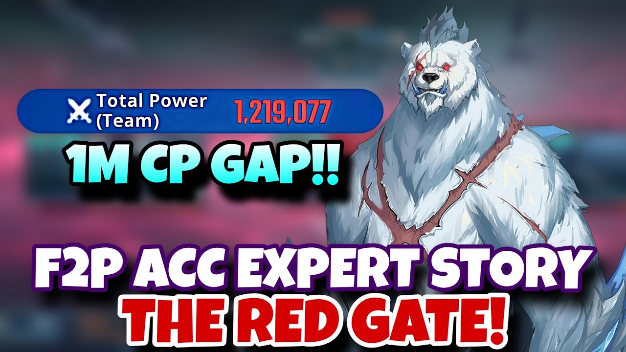 (1M CP gap!!) F2P ACC EXPERT STORY MODE | THE RED GATE WALKTHROUGH [SOLO LEVELING: ARISE]
