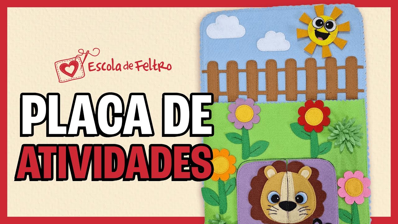 Placa Pedagógica de Atividades - AULA + MOLDE GRÁTIS