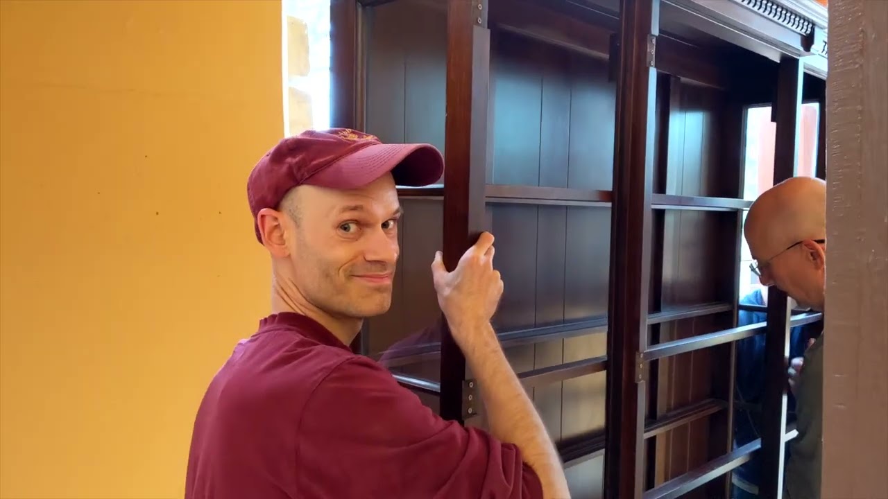 We're moving into the Buddha Hall!