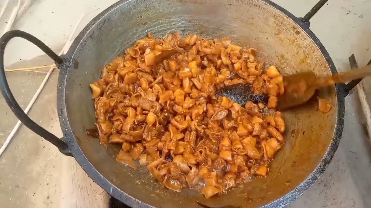 গরুর ভুড়ি দিয়ে চালের রুটি #nihalsmomvlogs #subscribe