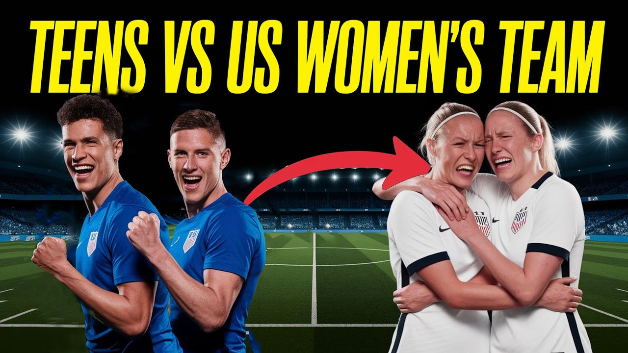 US Women&rsquo;s Soccer Team Get DESTROYED By Teens AGAIN (Men Vs Women In Sports)