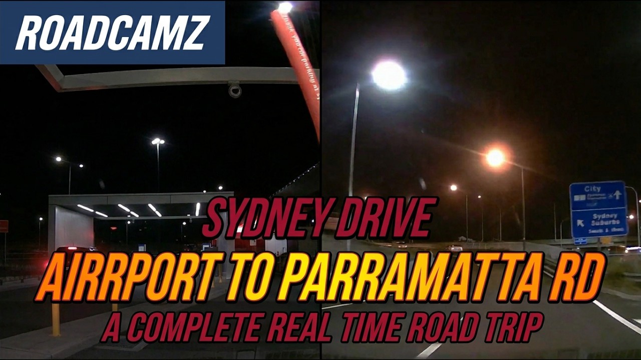 Driving in Sydney 🚗 🇦🇺 | Sydney International Airport to Parramatta Road
