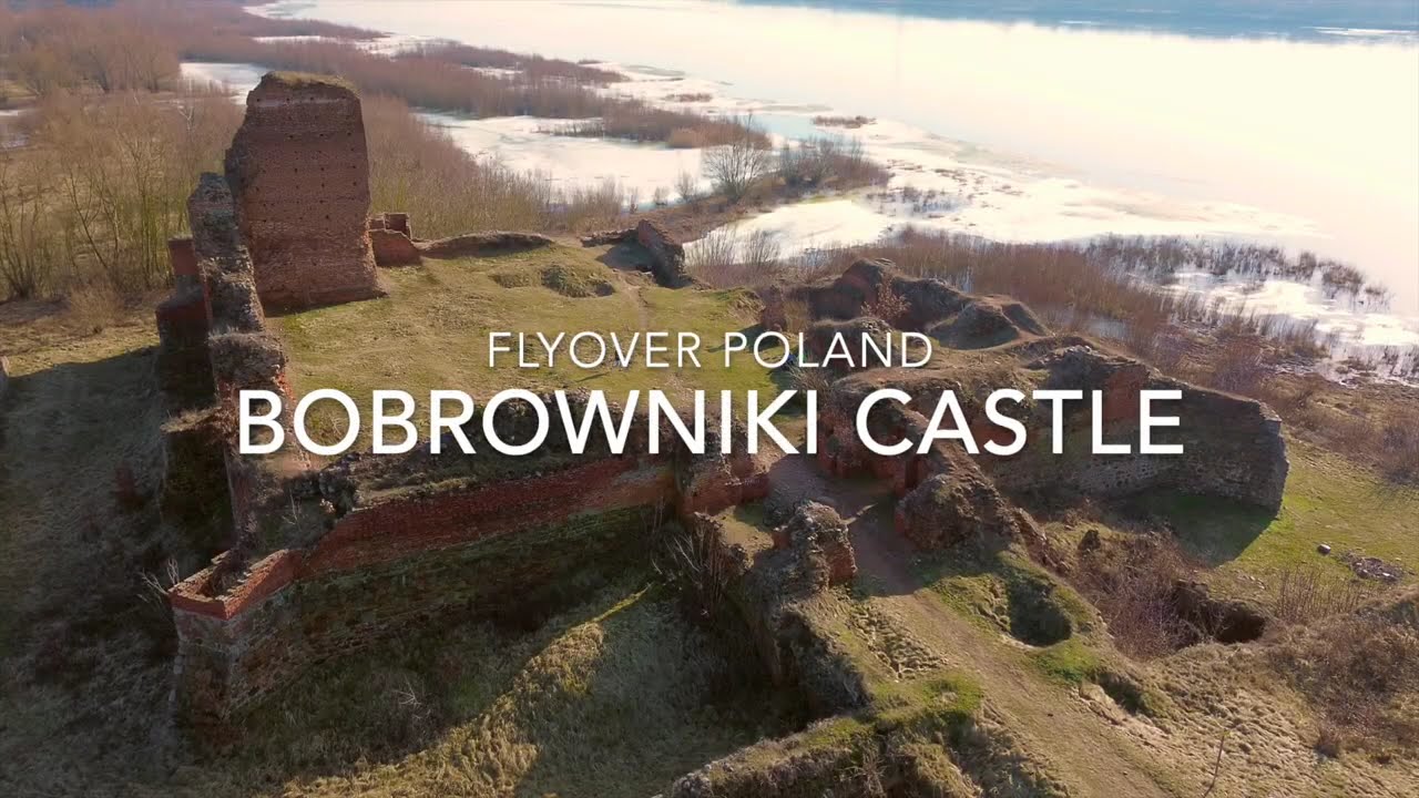 Bobrowniki Castle from Above |Amazing Drone Views. Zamek w Bobrownikach z drona |Kujawy z lotu ptaka