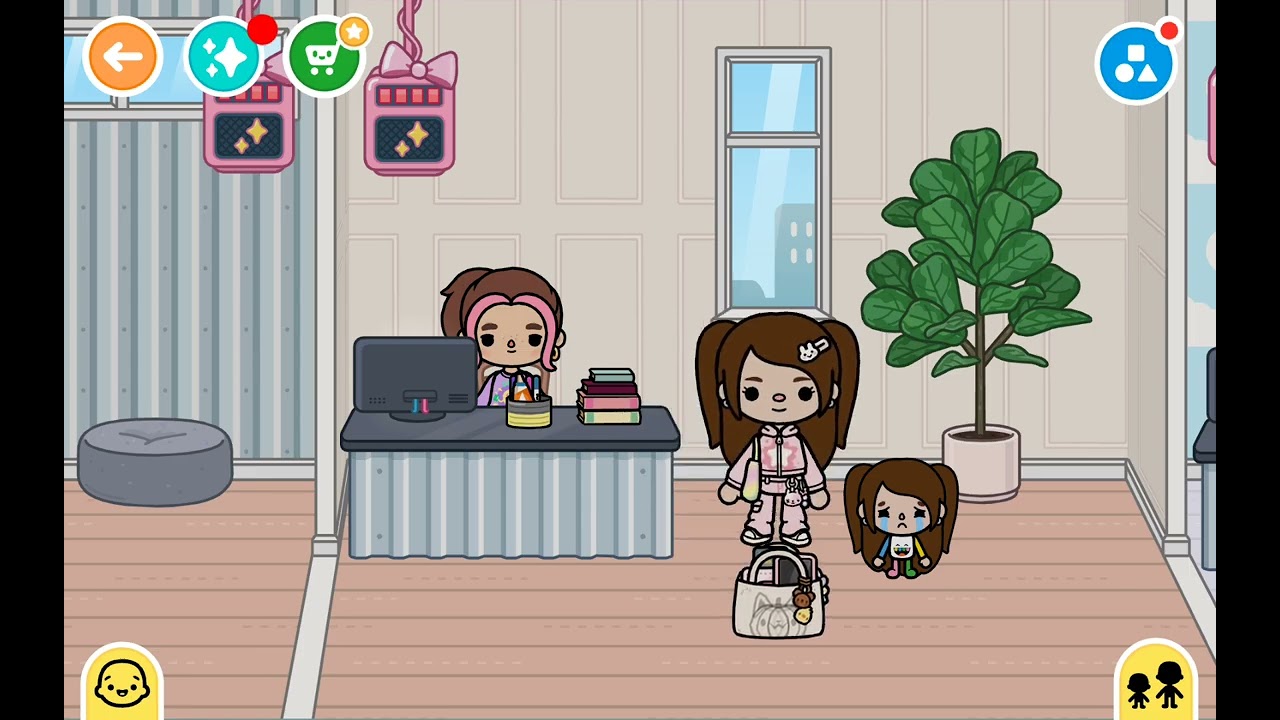 Küçük kız hasta oldu