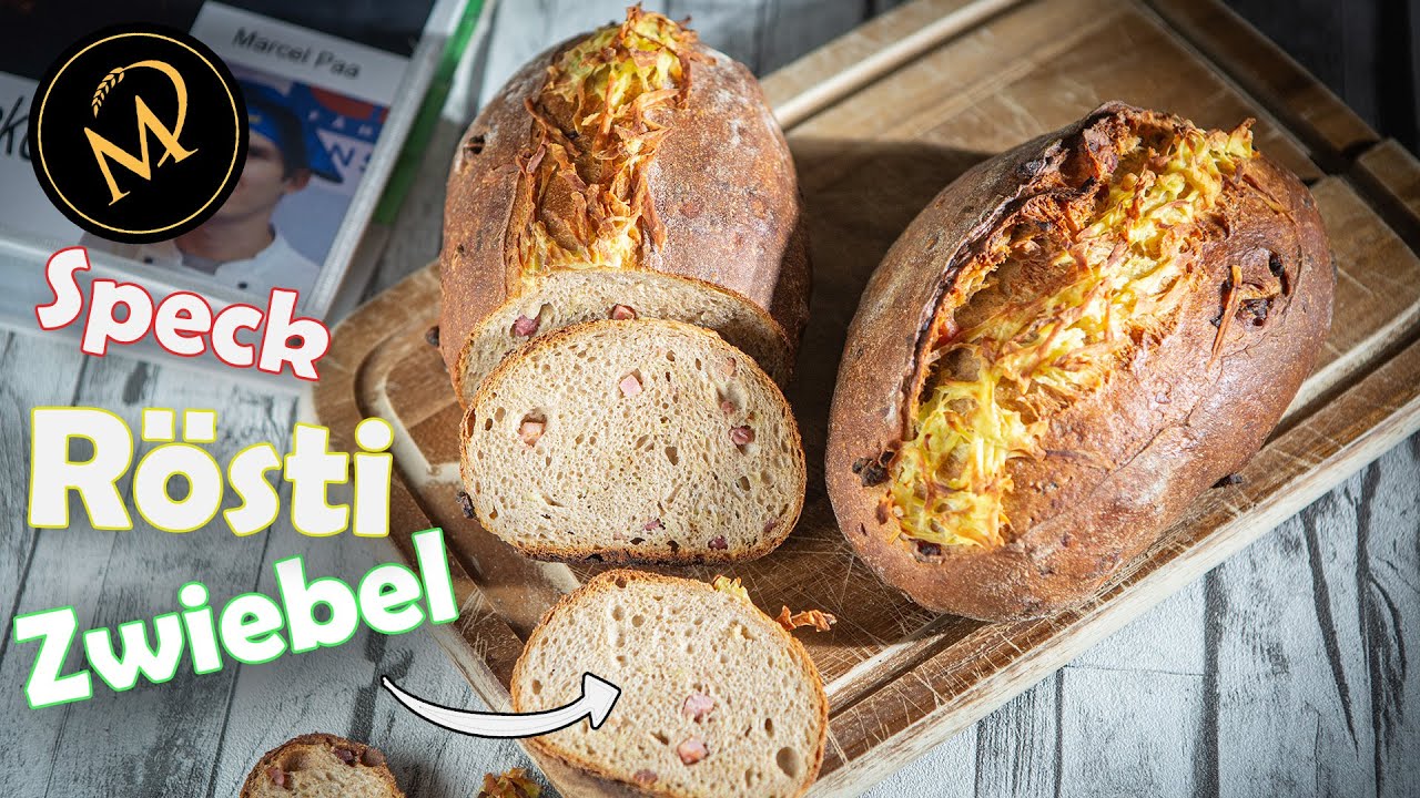 Rösti Zwiebel Speck Meister Brot - Bundesbrot von meiner Meisterprüfung 2010