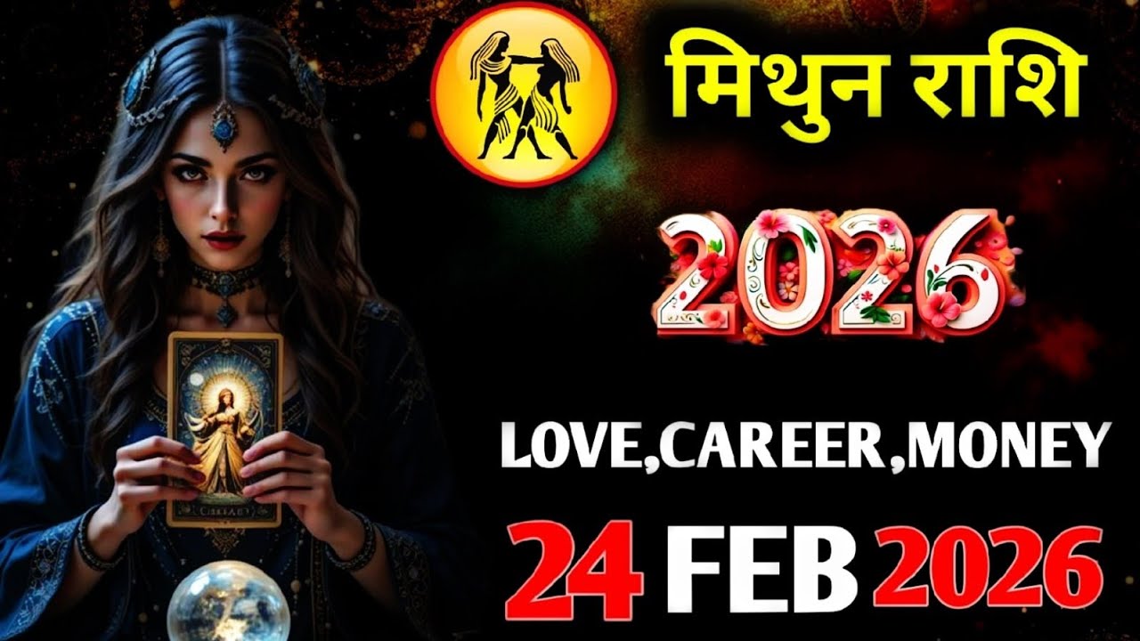 Mithun Horoscope 24 February 2026 | Mithun Rashi 24 February 2026 | Aaj Mithun Rashifal |