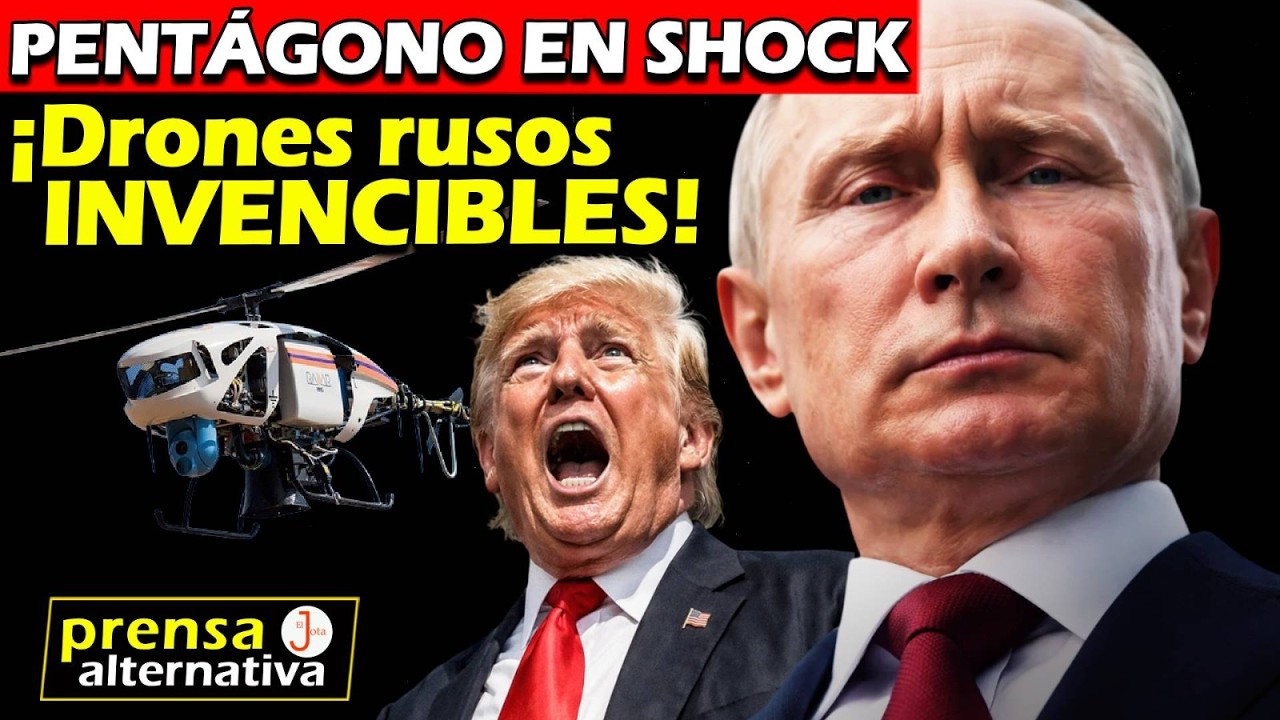EEUU se arrodilla ante el poderío ruso! Dron pone en jaque a la Casa Blanca!