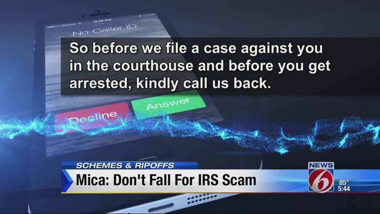 Schemes and Ripoffs: Don't fall for IRS scam