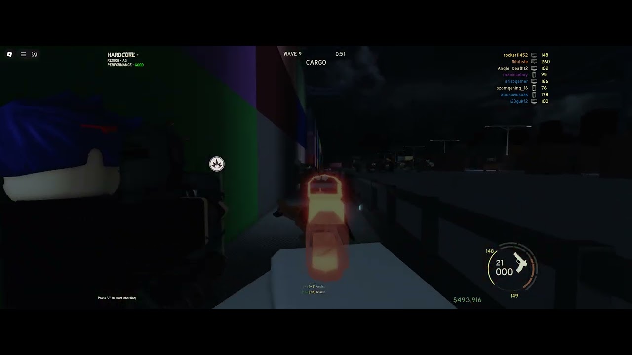 Roblox Those Who Remain Cargo Hardcore WAVE10 fails