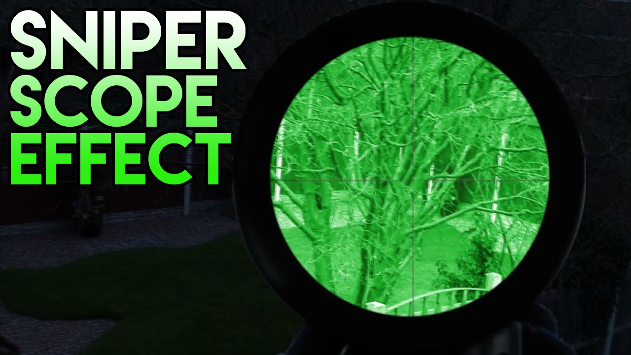 How To: Sniper Scope Effect in Sony Vegas Pro 11, 12 & 13