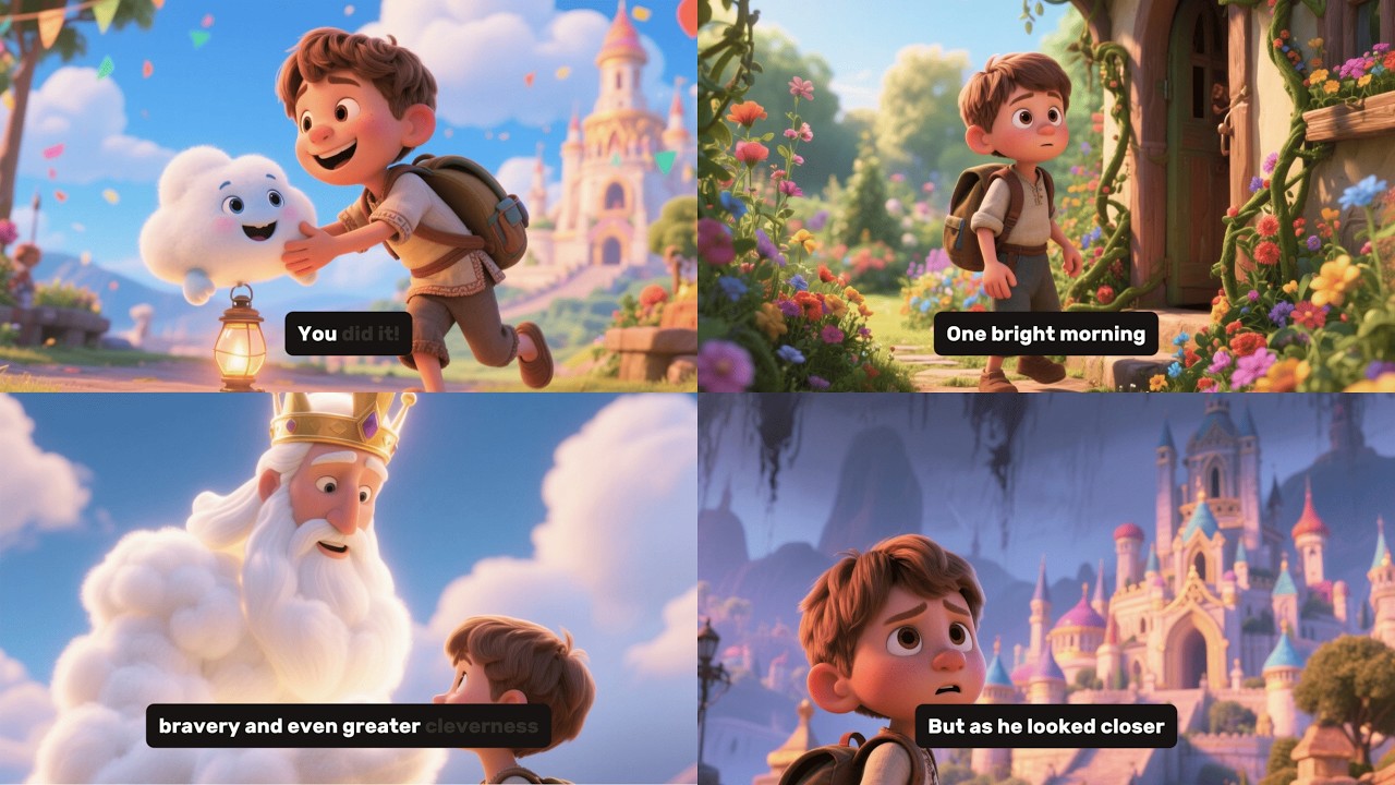 The Cloud Kingdom ☁️🏰 | The Boy Who Climbed to the Sky
