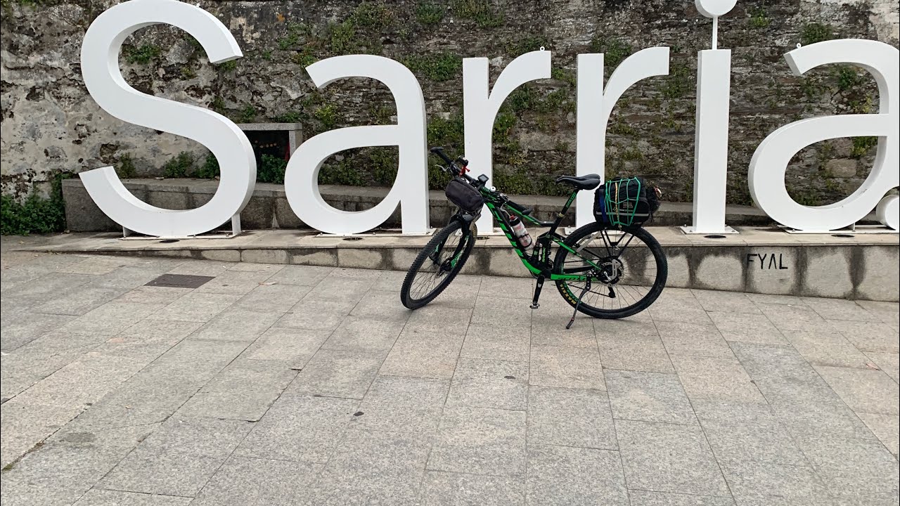 CAMINO DE SANTIAGO EN BICICLETA 2022 Etapa 10 SARRIA-ARZUA#caminodesantiago  #rutasbici#bicigrinos