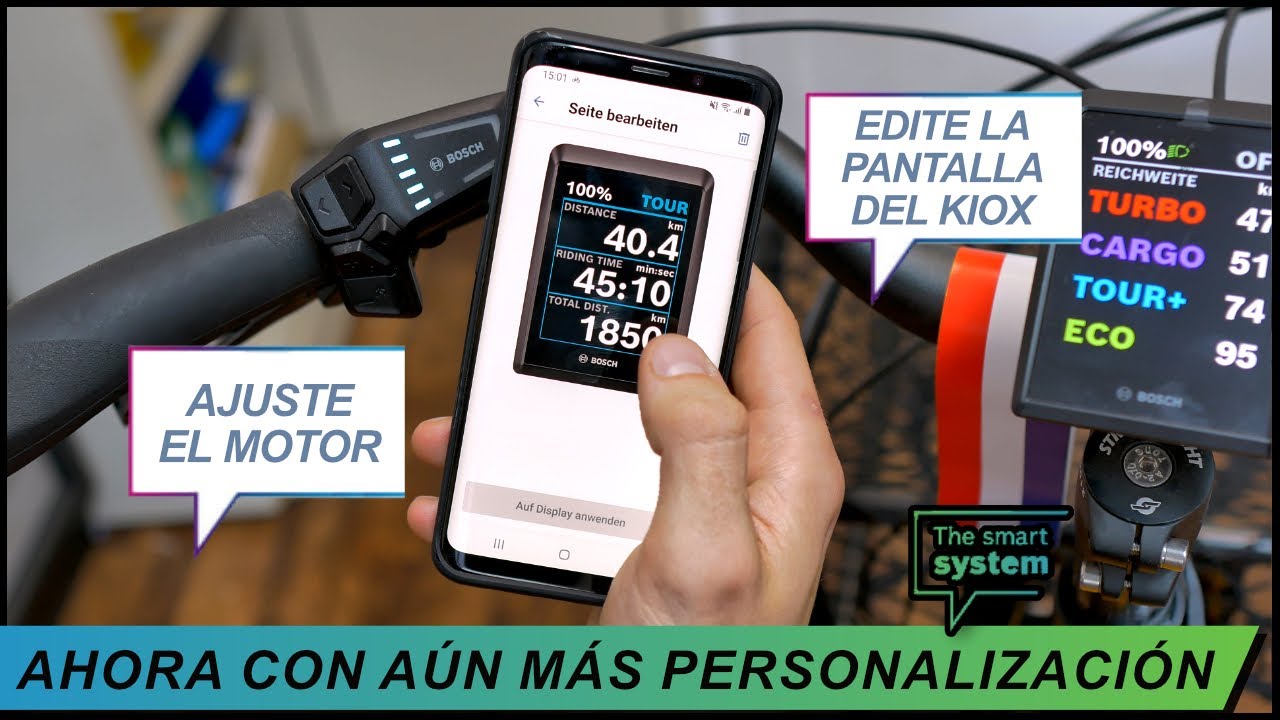 Personalización con la Aplicación Bosch eBike Flow | EBIKE24 en español