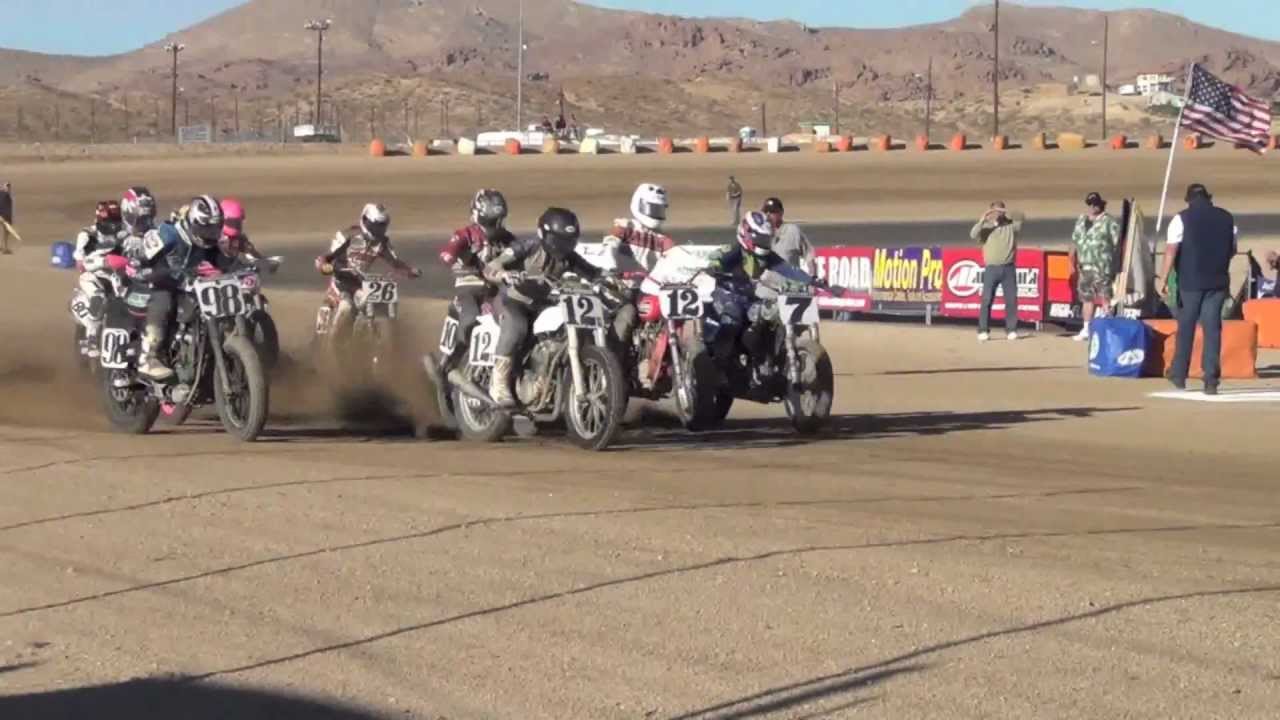 Sick battle between Sammy Halbert and Brad Baker at Willow Springs