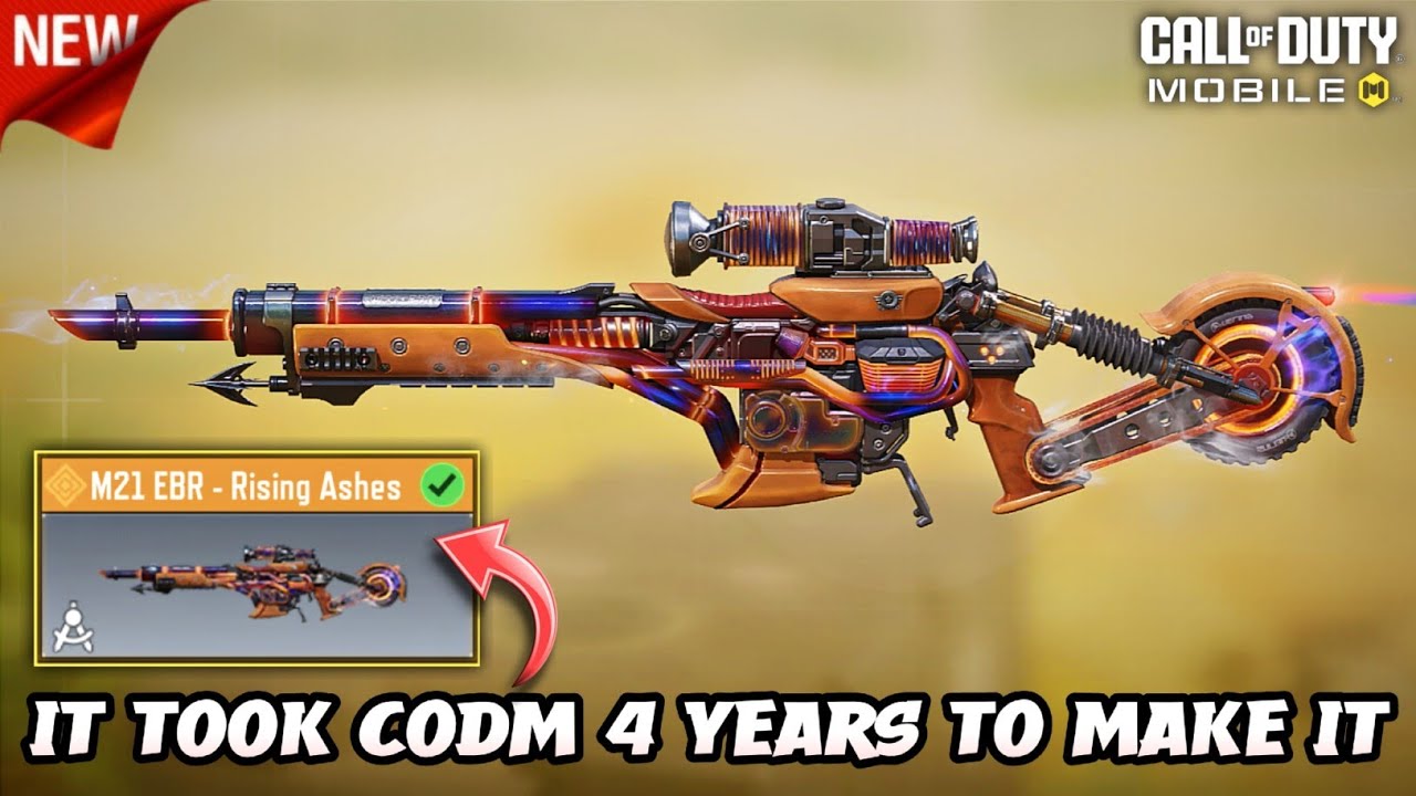 CODM took 4 years to make this Legendary M21 EBR - Rising Ashes