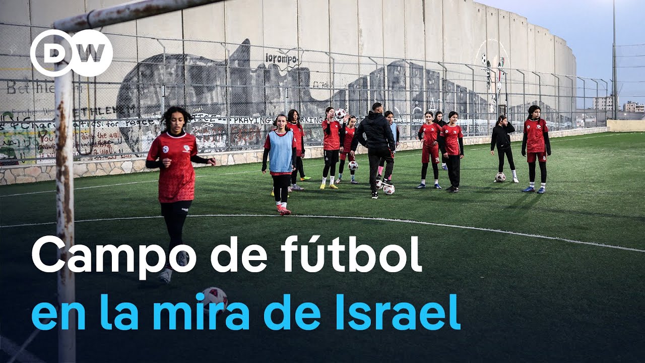 Israel podría arrasar campo de fútbol ubicado en campamento de refugiados palestinos en Cisjordania