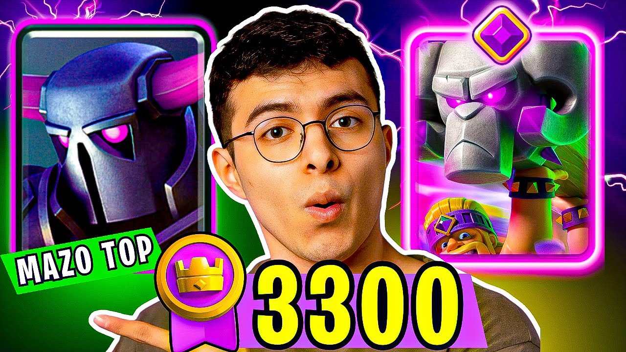 El Mazo de PEKKA DEFINITIVO ROMPIÓ MI RÉCORD DE MEDALLAS 