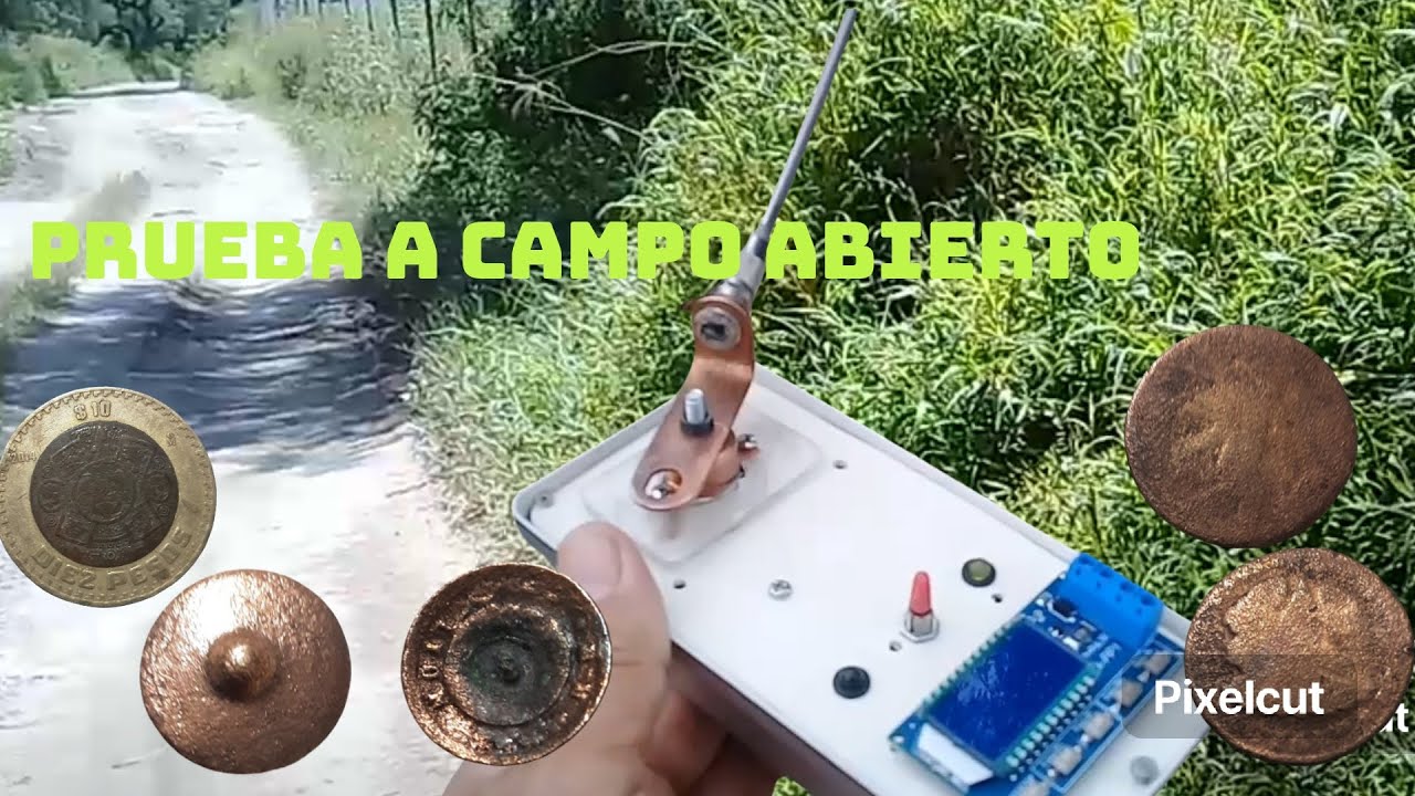 PRUEBA EN CAMPO (GEOLOCATOR DIGITAL ANTENA TIPO BRÚJULA)