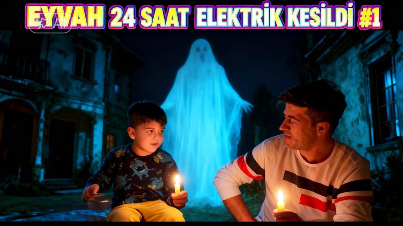 ELEKTRİK GİTTİ!!BU EVDEKİ KİM? 😧