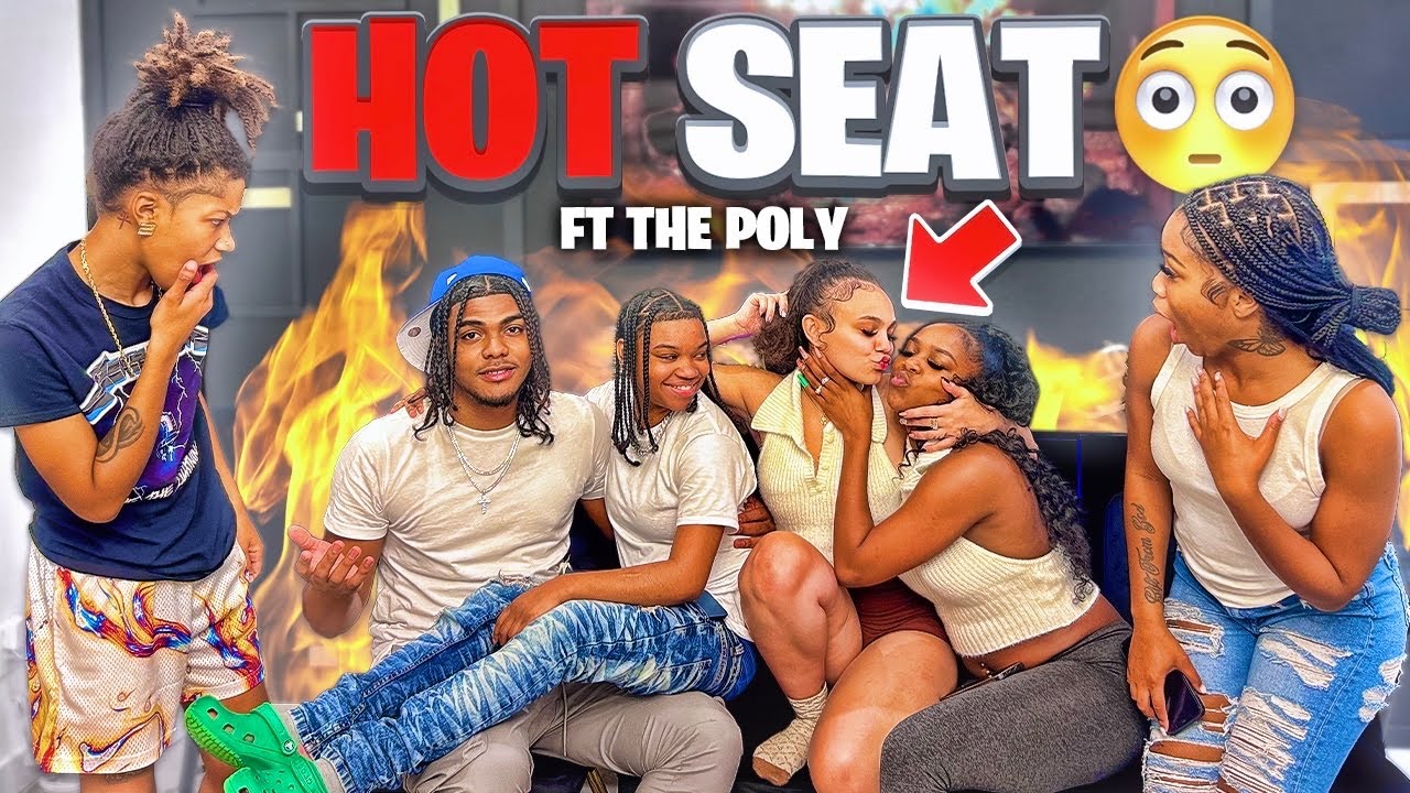 WE PUT THE POLY IN A HOT SEAT! * HILARIOUS & SPICY *