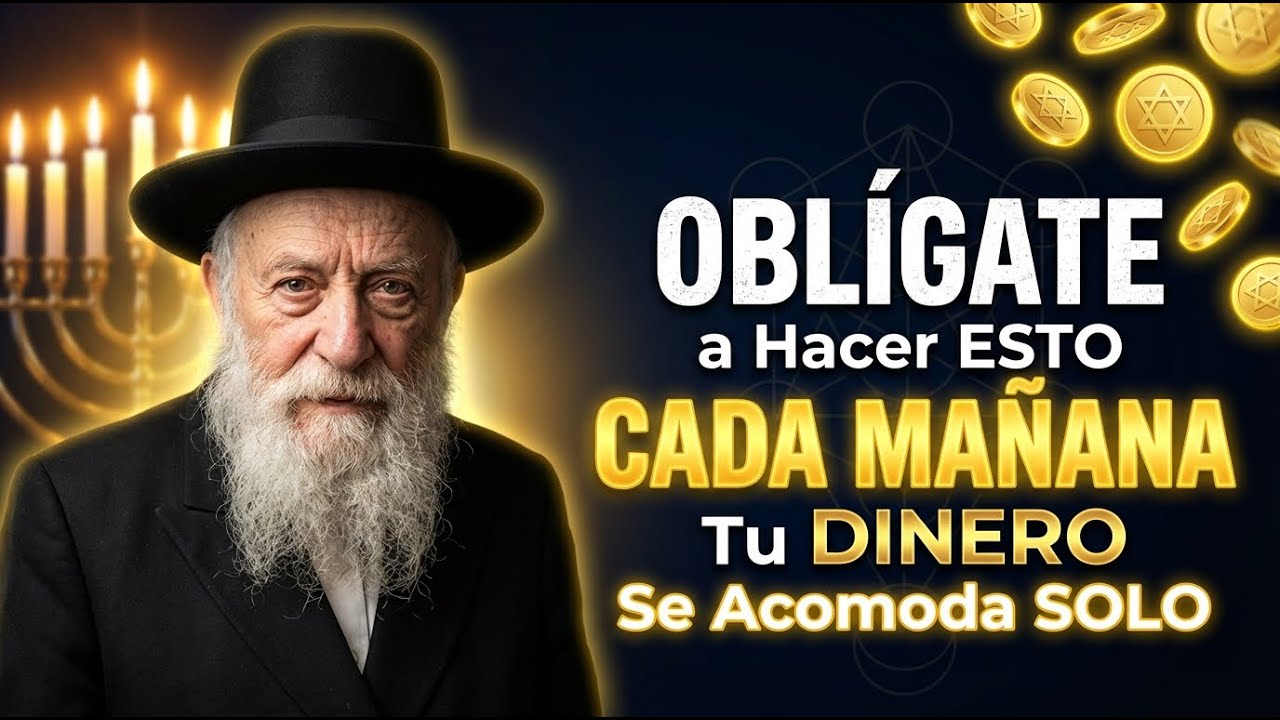 🕎 RABINO MILLONARIO: Oblígate a Hacer ESTO Cada Mañana — Tu DINERO Se Acomoda SOLO | Cábala 💰