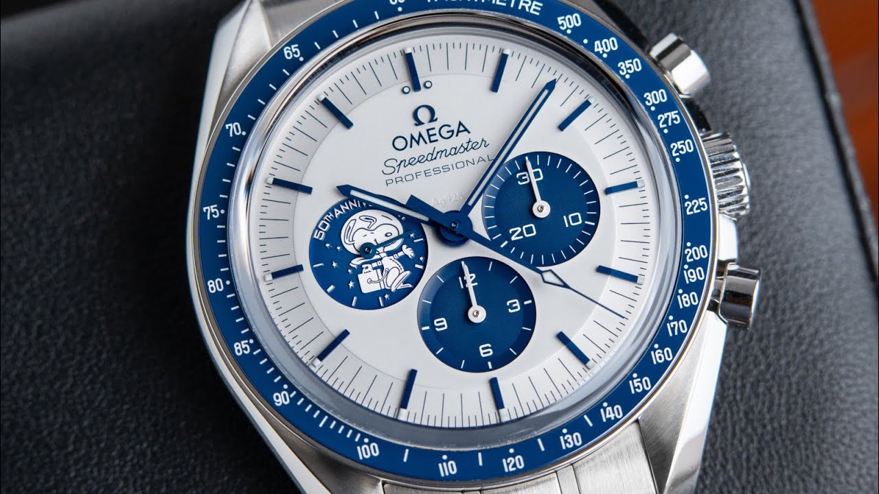 Omega Speedmaster, 50 Aniversario, Snoopy Silver Award, Calidad Suiza.