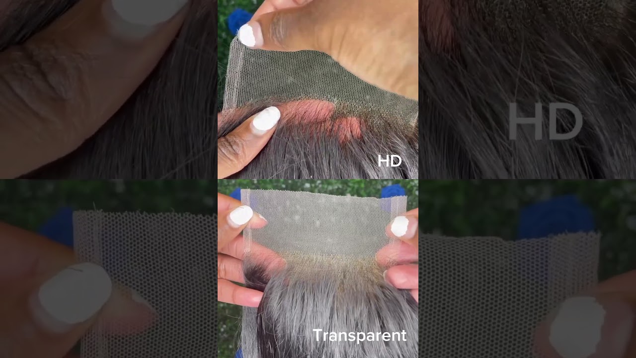 How to spot the difference between HD & Transparent lace ❤️