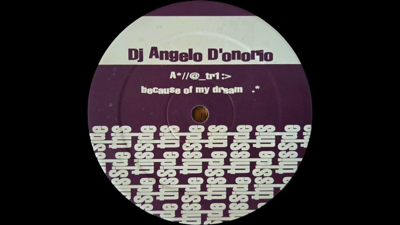 Angelo D'Onorio - Because Of My Dream [Imbak Holland]