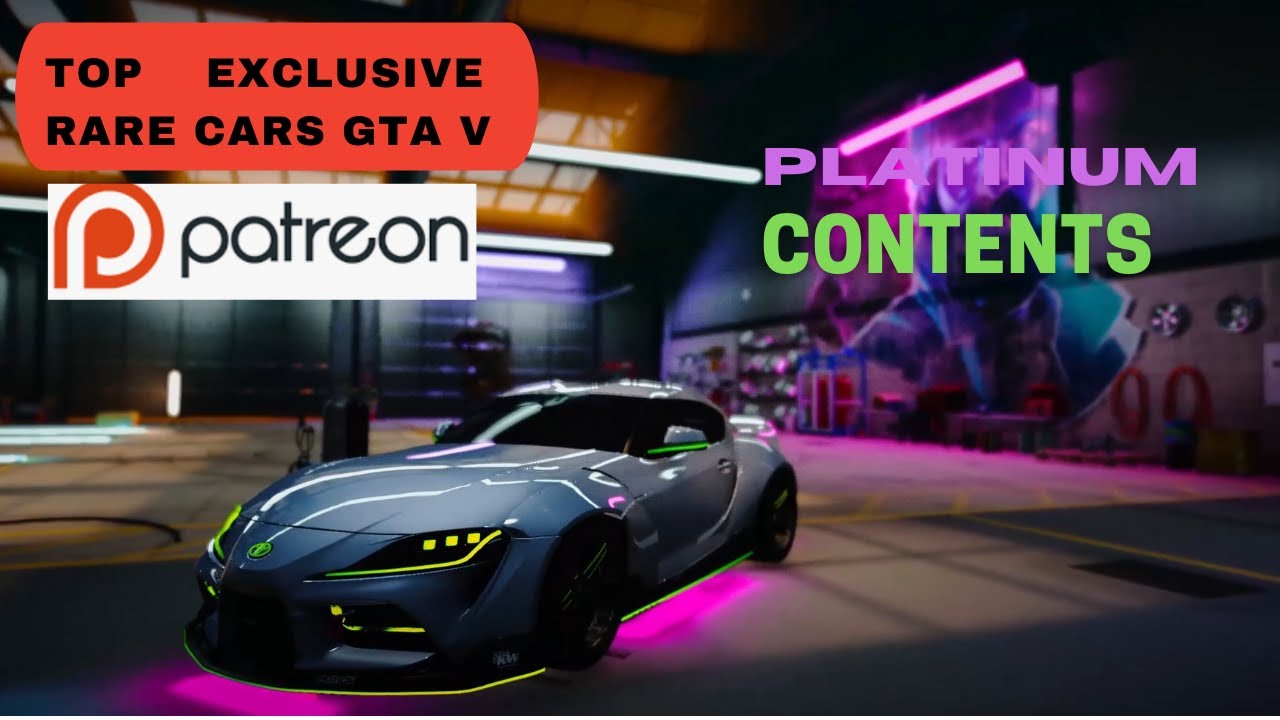 ⚡Animated Light Cars ⚡GTA 5 ( Top Rare Patreon) NVE Update + LA REVO 2 Update - 5REAL