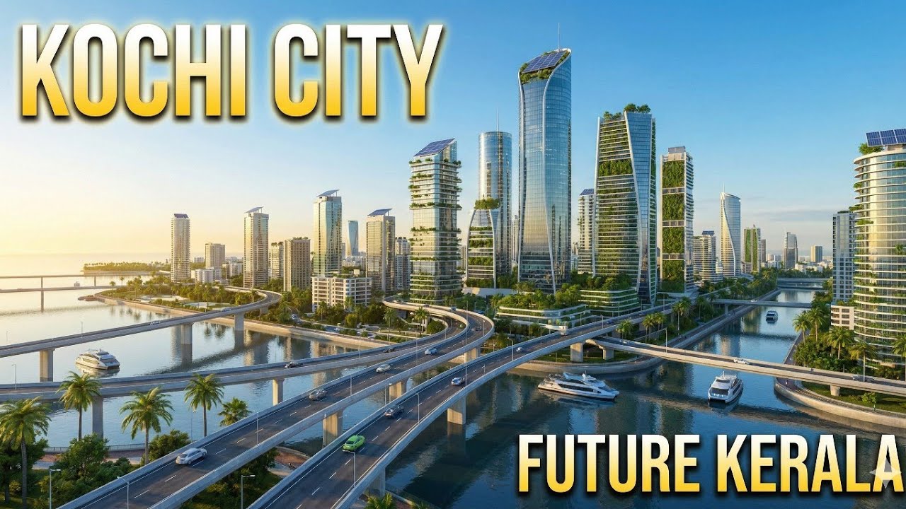 Future Kochi City | Kerala&rsquo;s Next Level Urban Development #kerala #kochi #kochicity 