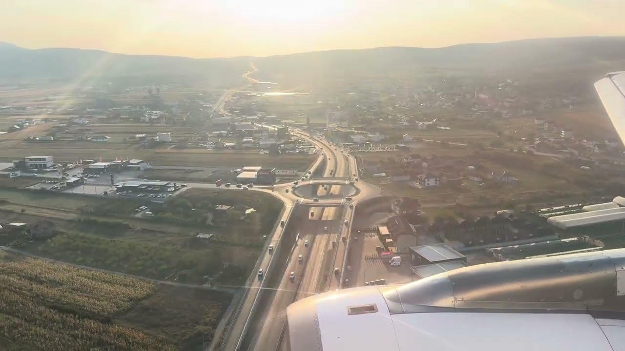 Landing in PRISHTINA 🇽🇰 | Eurowings | Airbus A320