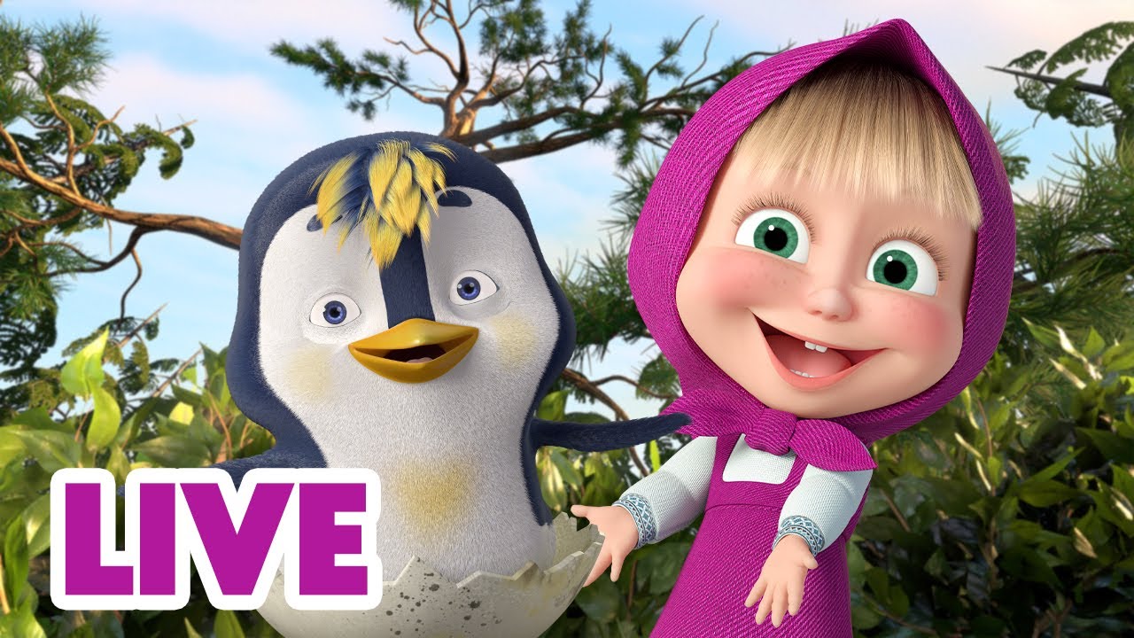 🔴 LIVE! 瑪莎與熊 - 🫂 毛茸茸的 朋友 🥰 🤗 | Masha and The Bear