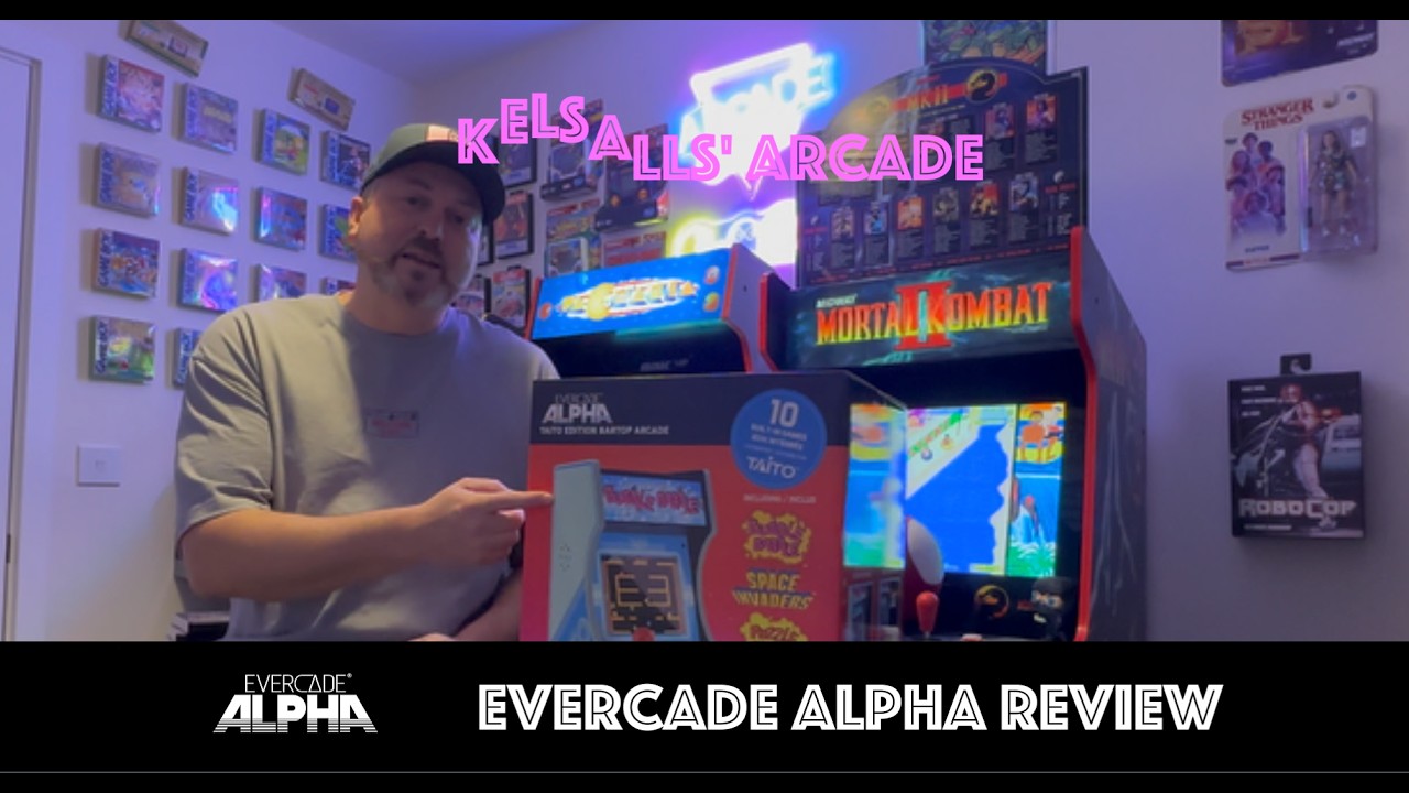 Evercade Alpha: Bubble Bobble Bartop unboxing and review