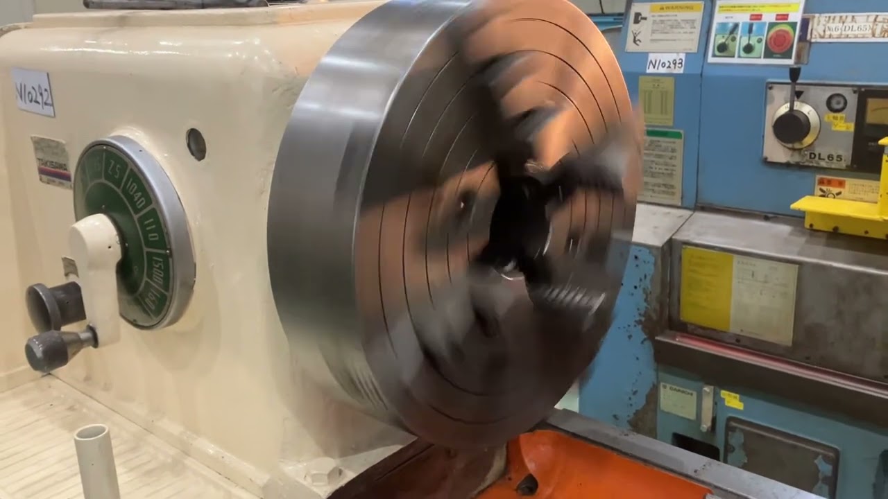 滝澤鉄工所 製 TAL600x2000 型 1993年 製 試運転動画①