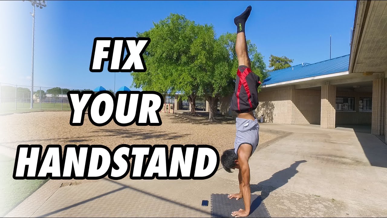 HOW TO FIX YOUR HANDSTAND (NO MORE ARCHING)